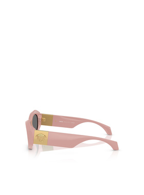 VERSACE 女士眼镜 VE4466U546387 CO 灰色 椭圆形太阳镜范思哲