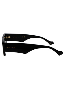 自营GUCCI 男士太阳镜 GG1331S001 AW2025 黑色 徽标太阳镜古驰