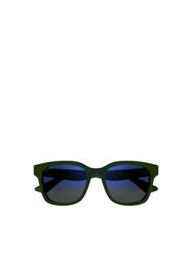 GUCCI 男士眼镜 GG1639SA003 AW2024 黑色 几何框太阳镜古驰