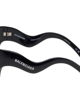 1h可退 潮奢 Balenciaga 巴黎世家 女士 黑色 Hamptons Cat 太阳
