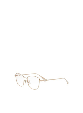 FENDI 男士眼镜 FE50108F028 AW2025 白色 全框平光镜