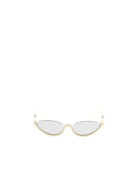 1h可退 FENDI 女士眼镜 FE40178U25C AW2025 白色太阳镜
