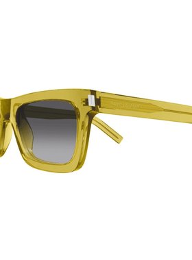 1h可退 SAINT LAURENT 女士眼镜 SL461BETTY024 SS2025 灰色