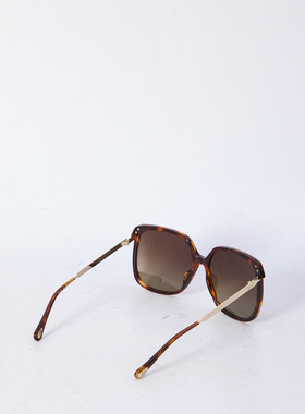 CHLOÉ 女士太阳镜 CH0286S002 CO 金色 全框太阳镜