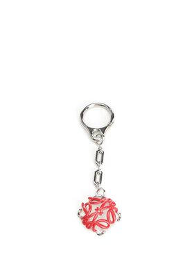 LOEWE 女士项链 C881232X064818 SS2026 红色 Scarab Anagram Pen