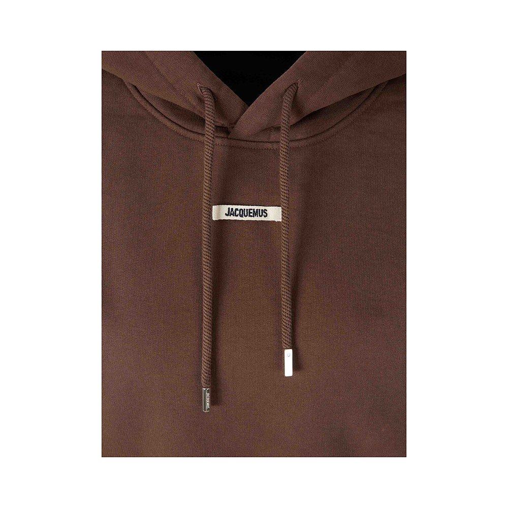 JACQUEMUS 女士针织毛衣 24EHOW00247AJ00109880DARKBROWN - 图1