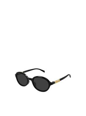 GUCCI 女士眼镜 GG2033SA007 SS2026 黑色 椭圆形镜框古驰太阳镜