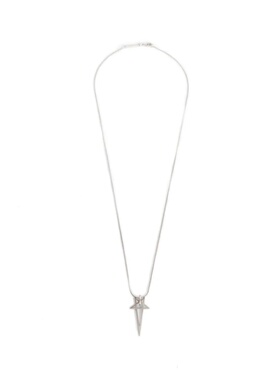 RICK OWENS 男士项链 RJ0000066MMT128 CO 灰色 五角星吊坠项链
