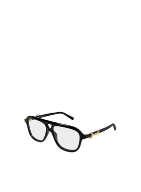 GUCCI 女士眼镜 GG2216O001 AW2026 黑色 飞行员光学眼镜