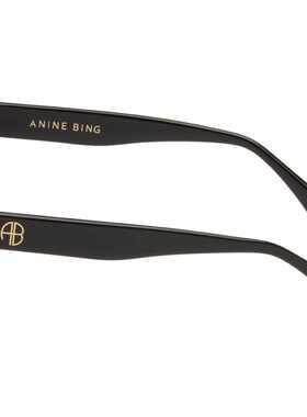 ANINE BING 女士 黑色 Indio 太阳镜 A120021000ONE