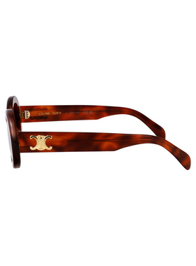 CELINE 女士眼镜 CL40194U53E CO 棕色 TRIOMPHE太阳镜