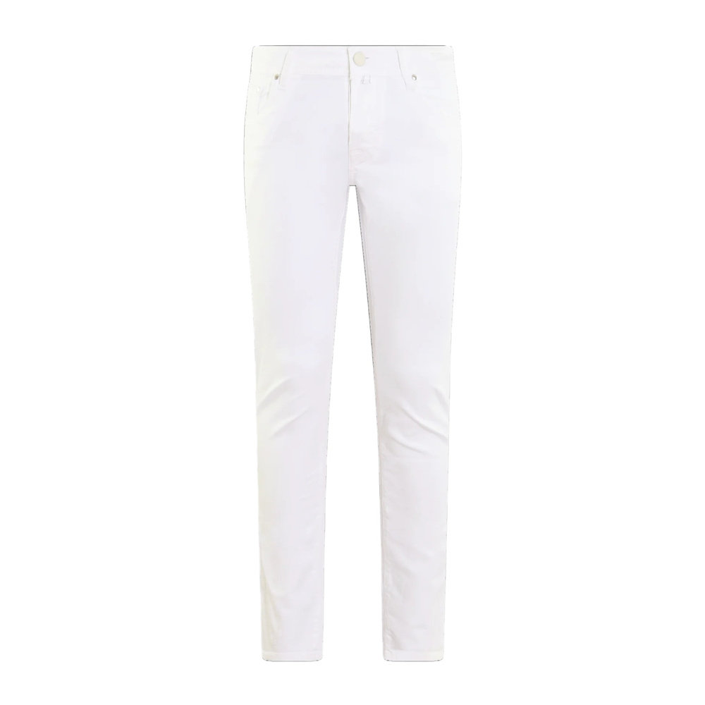 1 hour refundable Hong Kong direct mail JACOB COHEN men's jeans QE007A00 SS2025 white