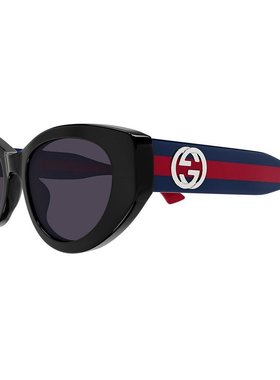 GUCCI 女士太阳镜 GG1862S004 CO 黑色 GUCCI Sunglasses古驰