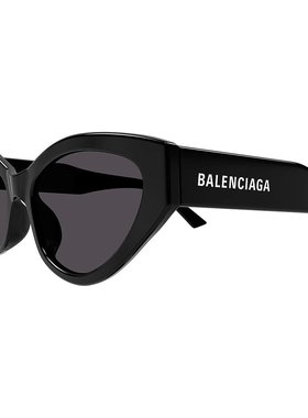 BALENCIAGA 女士太阳镜 BB0306S001-10 CO 黑色