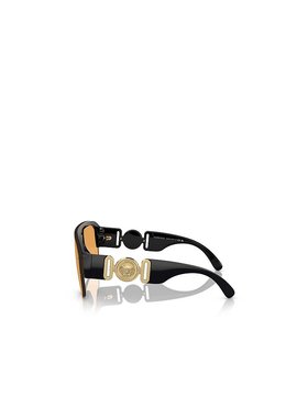 1h可退 VERSACE 男士眼镜 VE4391GB17 CO 橙色 飞行员太阳镜