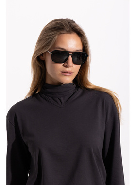 TOM FORD 男士太阳镜 FT091005901A CO 黑色 ‘Crosby’ sunglass