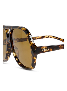 CHLOÉ 女士太阳镜 CH0289S0006 CO 棕色 Sunglasses