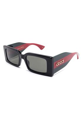 GUCCI 女士太阳镜 819567J07401012 SS2025 黑色古驰配饰
