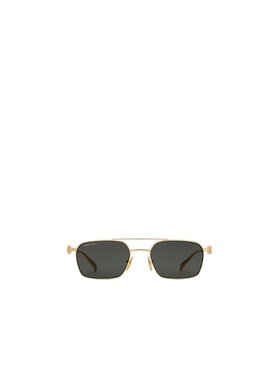 GUCCI 女士太阳镜 819545I33328012 SS2025 黑色 Metal sunglasse