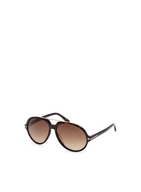 TOM FORD 男士眼镜 FT1210S52F SS2025 棕色 全框太阳镜