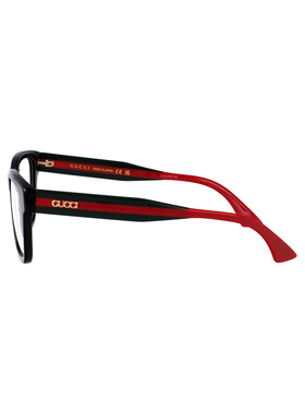 GUCCI 男士眼镜 GG1870O001 SS2025 红色 全框平光镜古驰