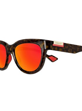 1h可退 GUCCI 男士眼镜 GG1620S002 AW2024 红色 GG1620S古驰