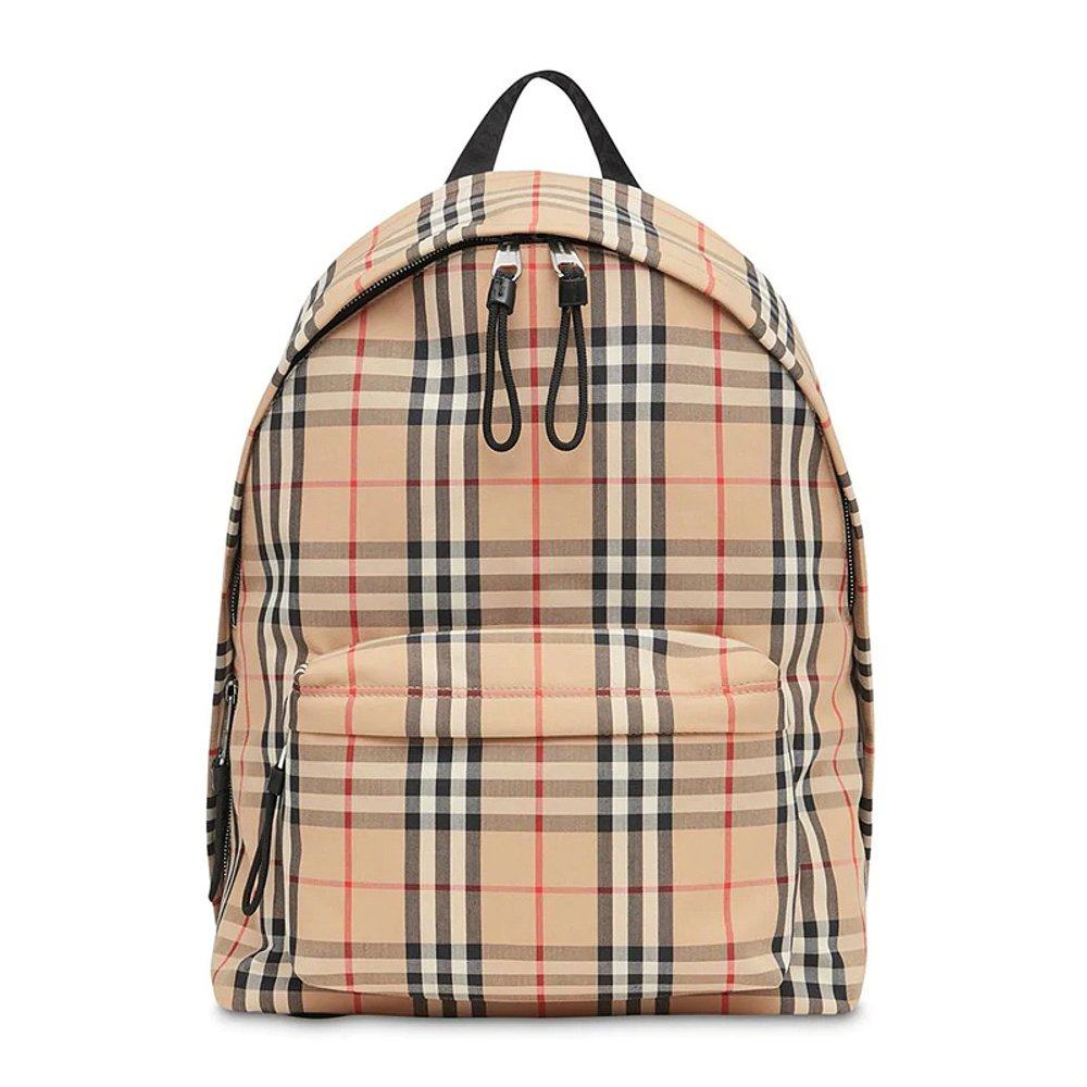 burberry巴宝莉男士卡其色尼龙背包 天猫国际香港直购双肩背包