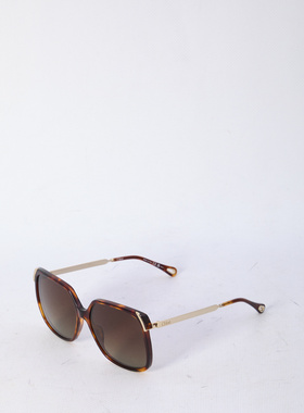 1h可退 CHLOÉ 女士太阳镜 CH0286S002 SS2025 金色 Aly sunglasse