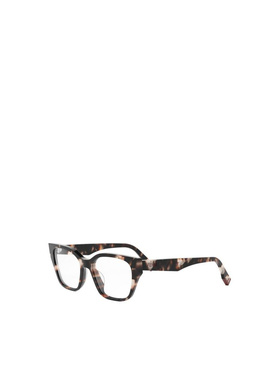 1h可退 FENDI 女士眼镜 FE50001I054 CO 白色 几何框平光镜
