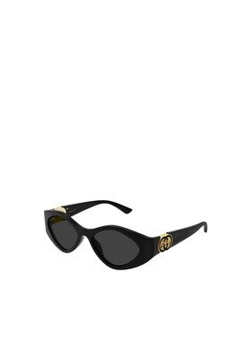 GUCCI 女士眼镜 GG2121S001 SS2026 黑色 全框太阳镜