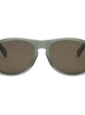 CELINE 女士眼镜 CL40298I93E AW2025 绿色 全框太阳镜