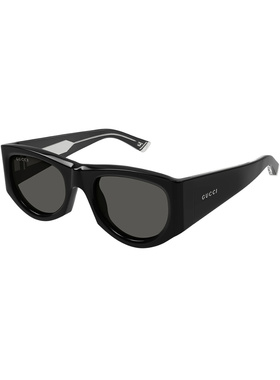 GUCCI 女士太阳镜 GG1917S001 CO 黑色 全框太阳镜古驰