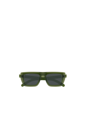 GUCCI 男士眼镜 GG1723S004 SS2025 黑色 几何框古驰太阳镜