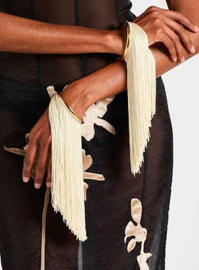 1h可退 潮奢 Jil Sander 吉尔 桑达 女士 手链 beige米色 舒适时