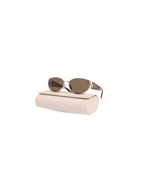 1h可退 CHLOÉ 女士太阳镜 CH0260S0002 CO 金色 Sunglasses