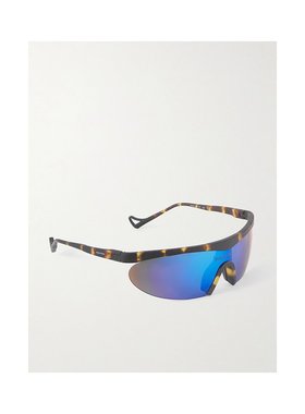 1h可退 潮奢 District Vision 男士 Koharu 暗色D形框聚碳酸酯镜