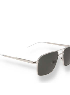 MONTBLANC 女士太阳镜 MB0278S001 SS2025 银色 MONTBLANC SUNGLA