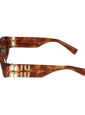 MIU MIU 女士眼镜 0MU11WS4BW2Z1 SS2025 棕色