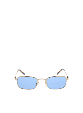 MIU MIU 女士眼镜 SMUA53SZVN60O AW2025 蓝色 矩形太阳镜