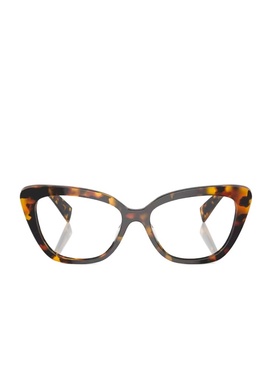 MIU MIU 女士眼镜 MU05VVVAU1O1 CO 灰色 徽标平光镜