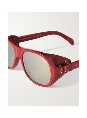 CELINE 男士眼镜 CL40301U66C SS2025 花色 徽标太阳镜