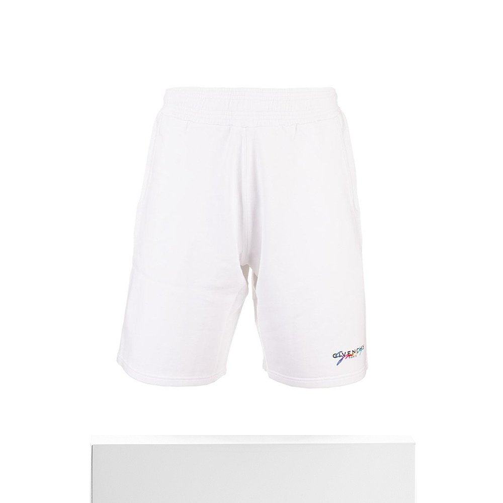 givenchy男士白色短裤 天猫国际香港直购休闲裤