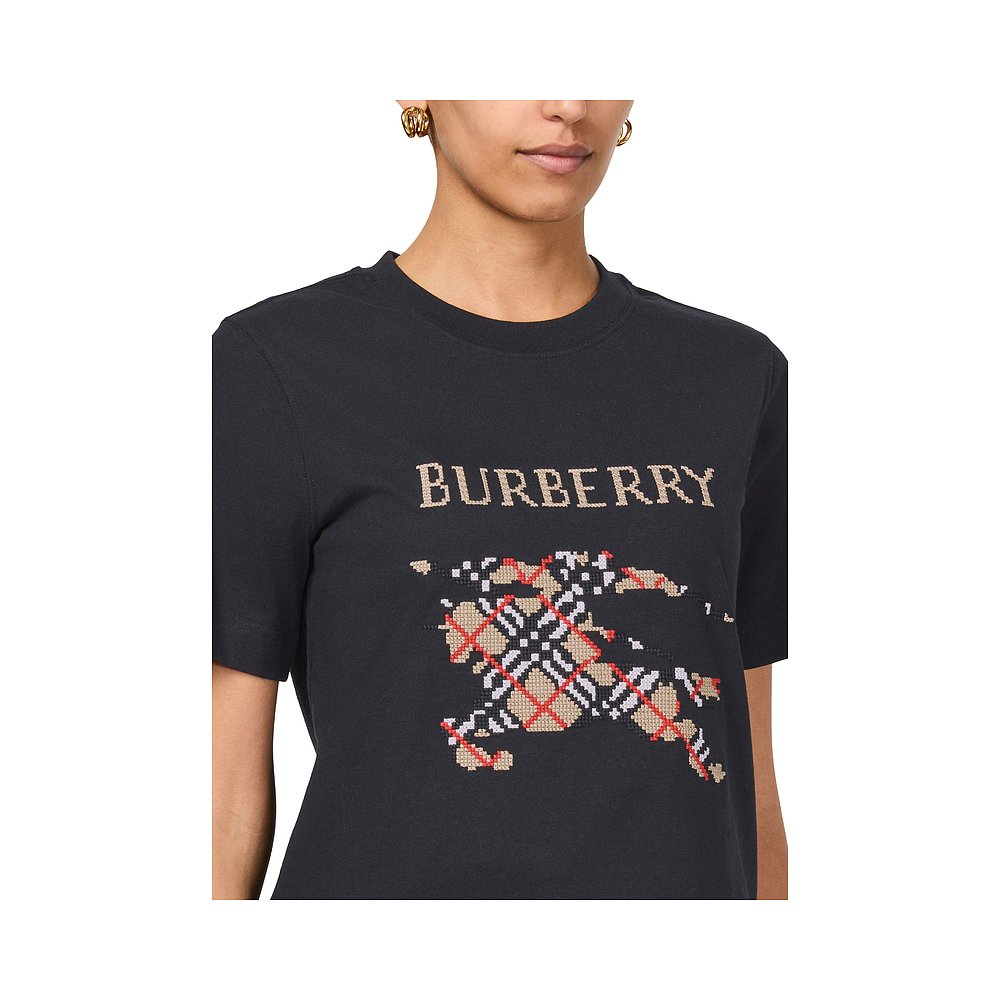 BURBERRY 25秋冬  BUR8SC9PBCK 女士 短袖T恤 - 图1