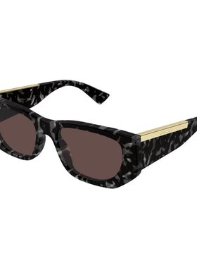 GUCCI 女士太阳镜 GG1959S002 AW2025 古驰 黑色几何太阳镜