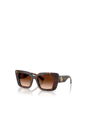 BURBERRY 女士眼镜 BE4476300274 CO 棕色 几何框太阳镜
