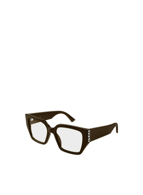GUCCI 女士眼镜 GG2042O003 SS2026 棕色 几何平光镜