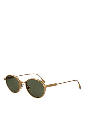 1h可退 Z ZEGNA 男士太阳镜 EZ028735N AW2025 棕色 Sunglasses