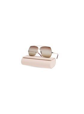 1h可退 CHLOÉ 女士太阳镜 CH0278S0001 CO 金色 Sunglasses