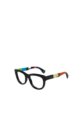GUCCI 男士眼镜 GG1751O002 SS2026 黑色 几何平光镜