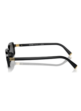 MIU MIU 男士太阳镜 11ZSSOLE16K5S0 AW2025 黑色